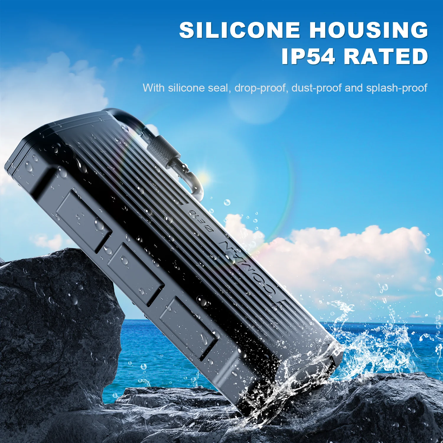 COMAN E10 Portable High-Speed Card Reader with Waterproof Case - Image 16