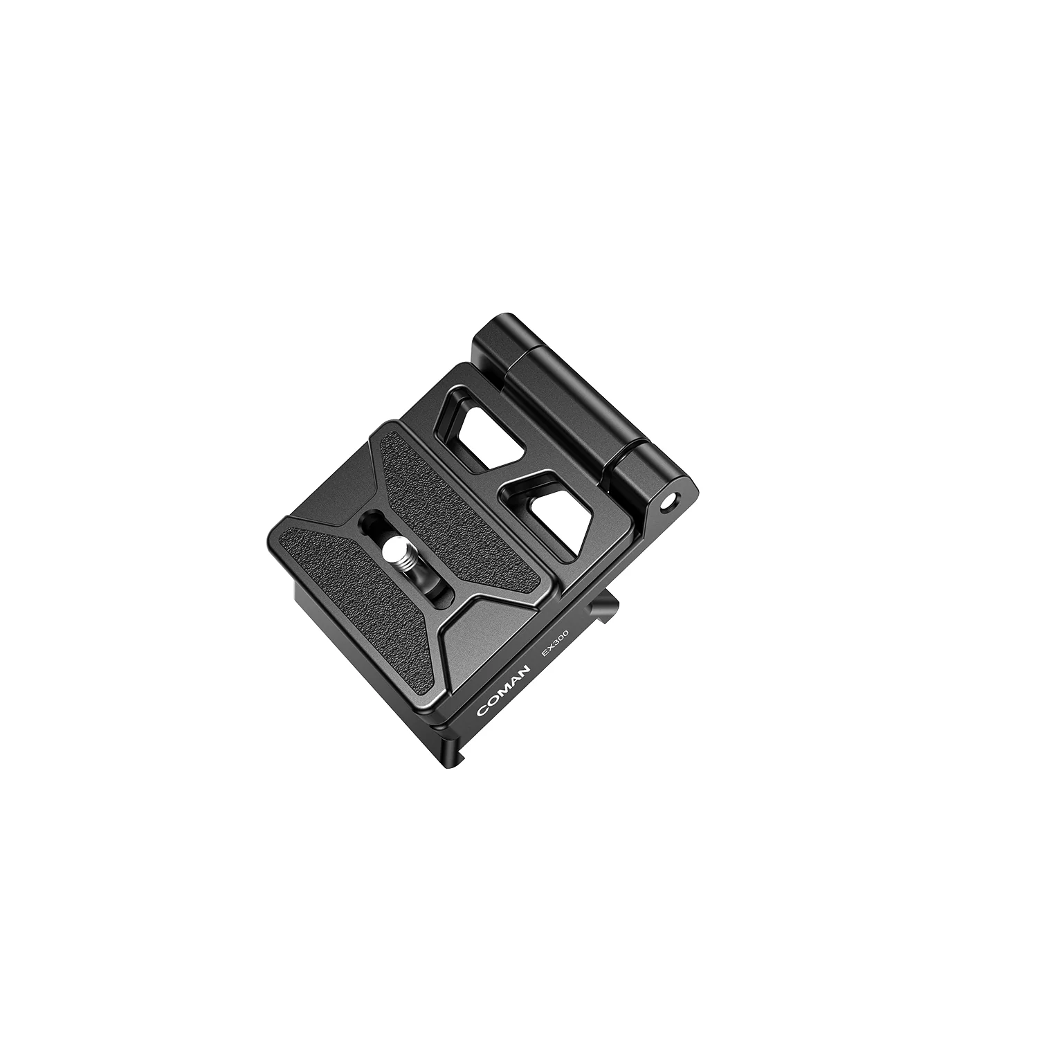 COMAN EX300 Foldable L-shaped Tripod Mounting Plate 1/4" Screw - Image 5