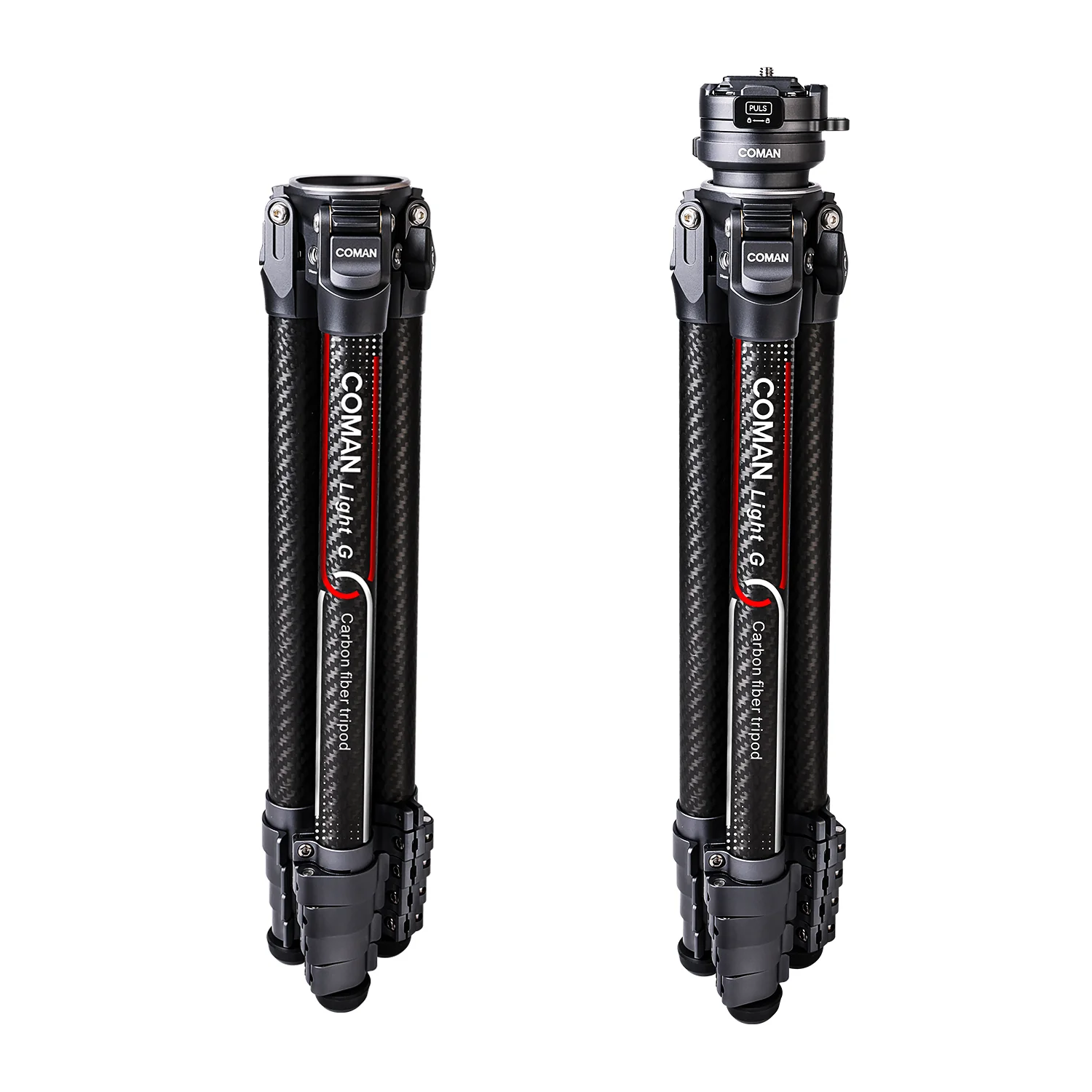 Coman Light G Lightweight Tripod For DSLR, Portable Compact for Travel - Image 4