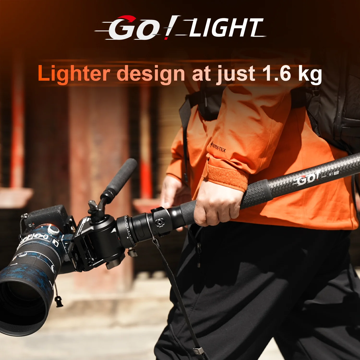COMAN M1 Pro Monopod Quick Release Lightweight Carbon Fiber Monopod 44.1 lbs Load - Image 14