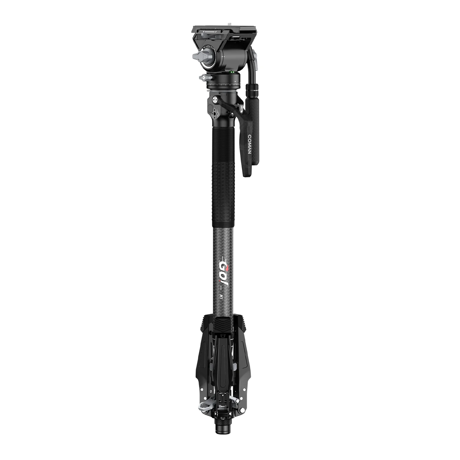 COMAN M1V5 Carbon Fiber Monopod with V5 Head, 67" Height, 22 lbs Load - Image 11