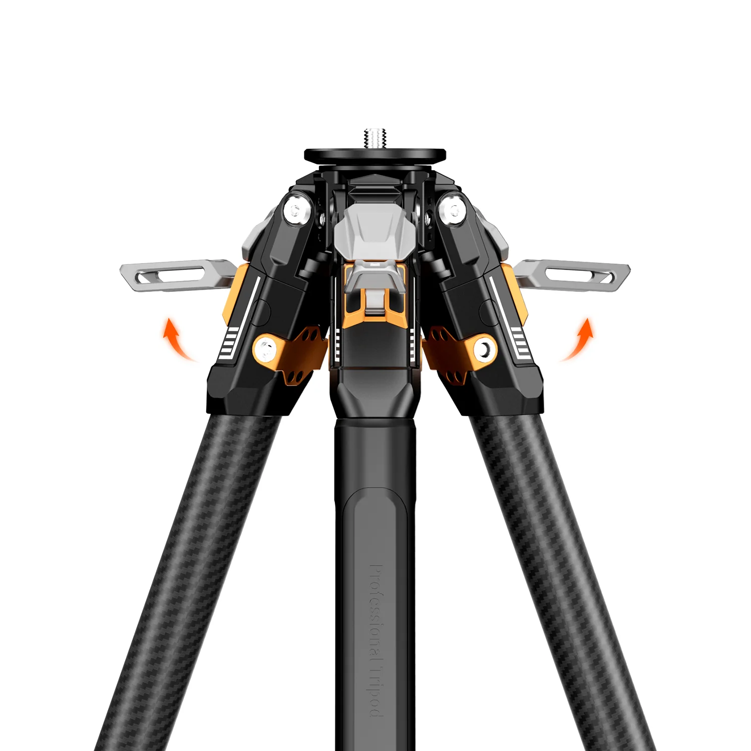 COMAN T1 Snap-Open Carbon Fiber Video and Photo Tripod 4 Section Legs Adjustable Angles 62.9" - Image 6
