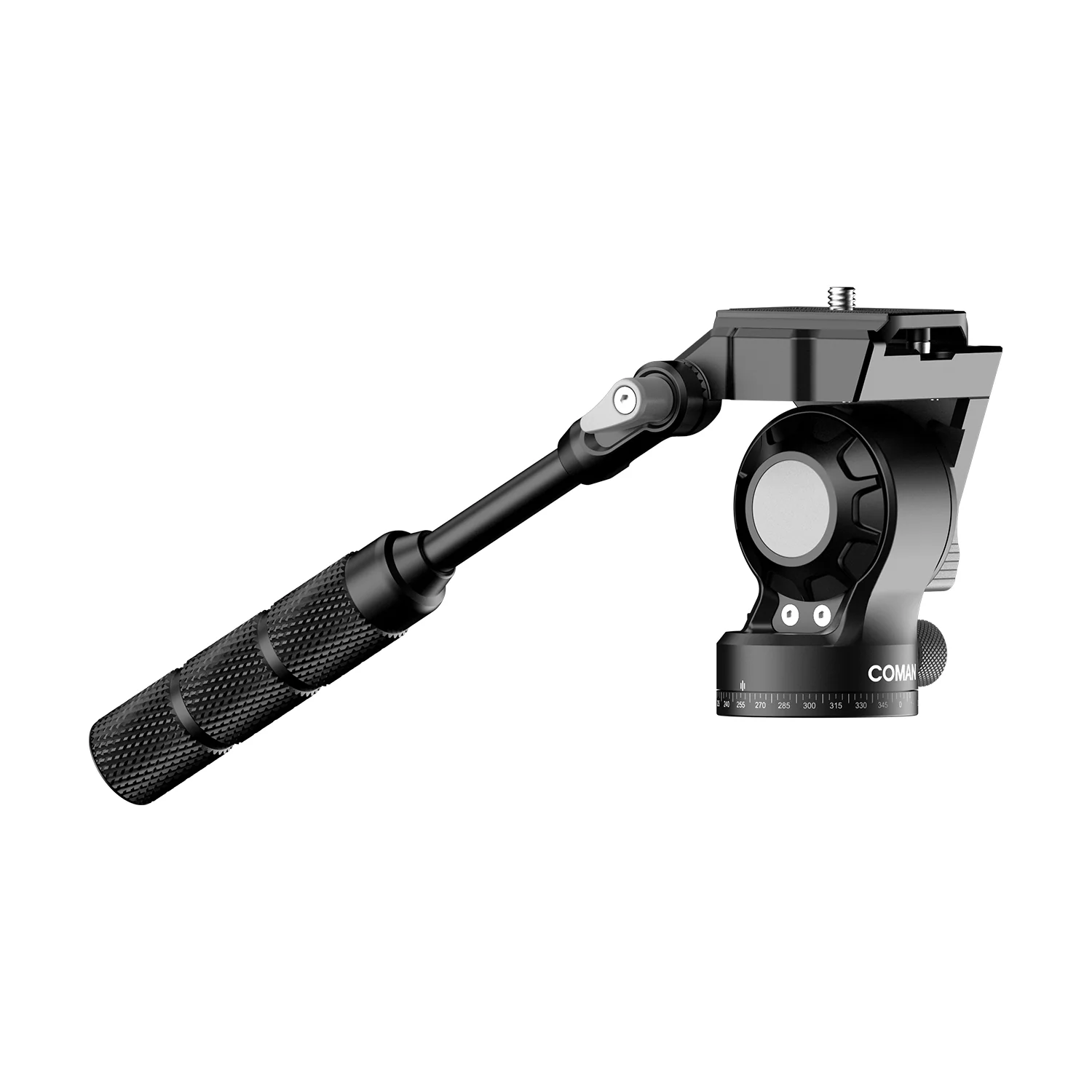 COMAN V3 Mini Fluid Head For Tripods Aluminum Arca Swiss Quick Release - Image 4