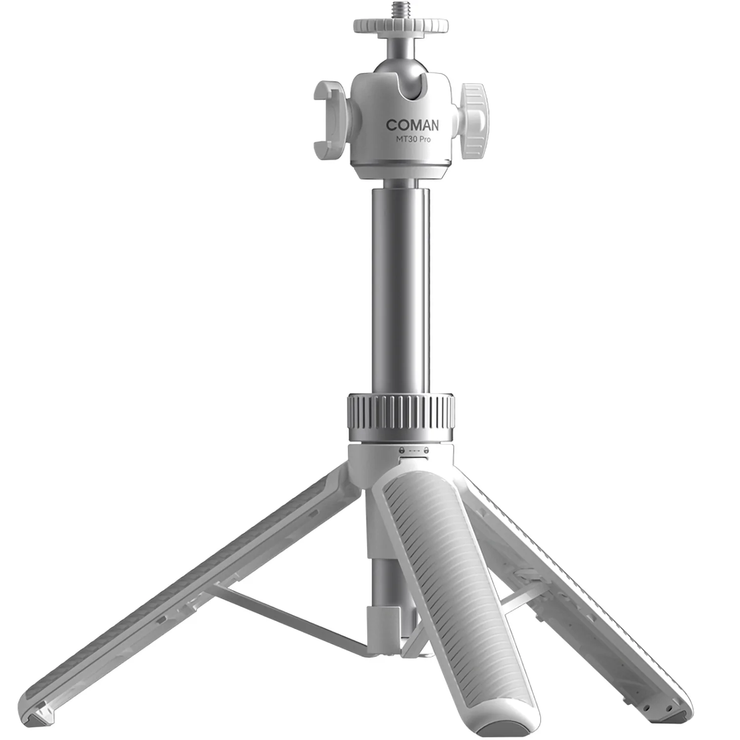 COMAN MT30Pro Phone Tripod Selfie Stick Remote-Control, Black & White - Image 9