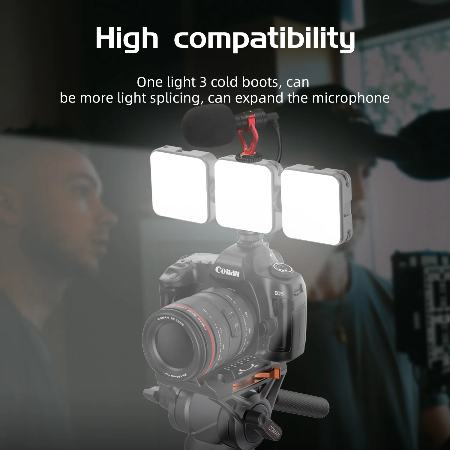 COMAN S73 RGB Pockect Fill Light | 2000mAh Magnetic Mini Video Fill Light - Image 12